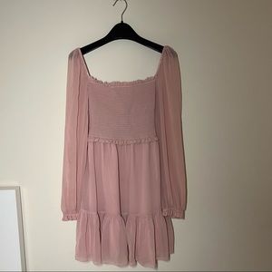 Aritzia wilfred pink dress size s